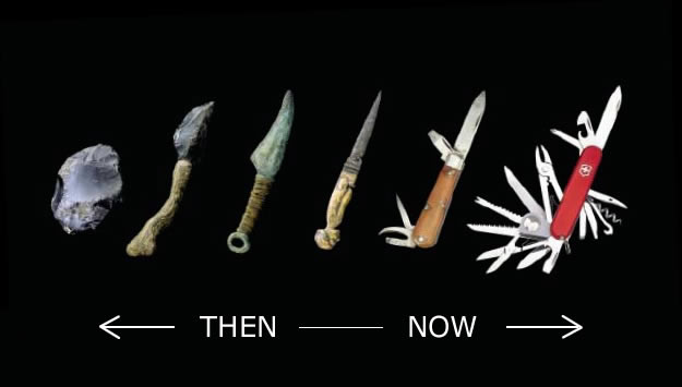 Knife metaphor for cultural change